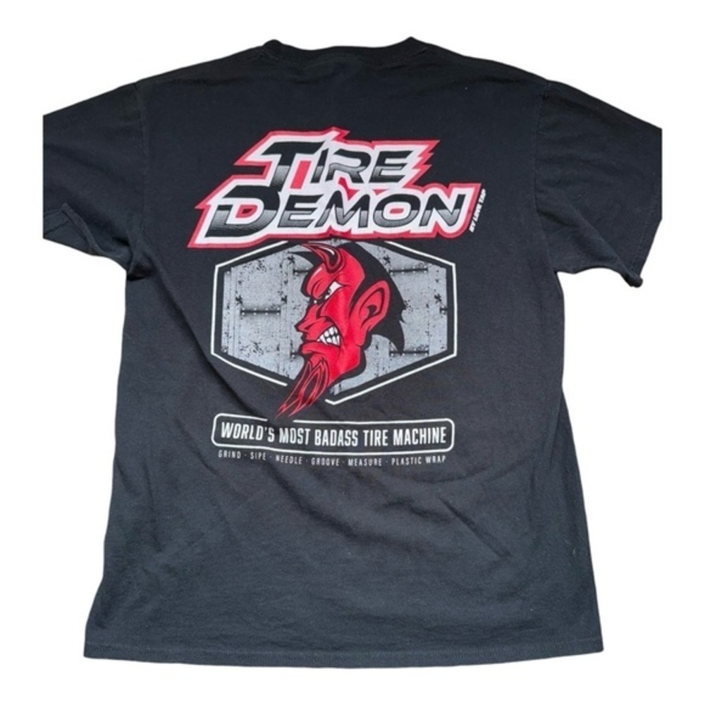 SPEED DEMONS HOT ROD SHOP T-SHIRT Tee ~ Race Garage ~ Red Devil Racing